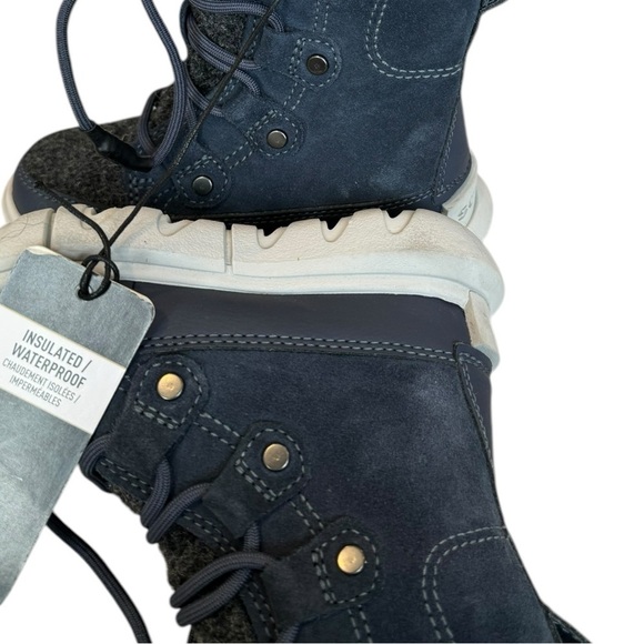 Sorel Kid's Explorer Lace Waterproof Snow Boots Girls Boys 8 - Picture 4 of 7